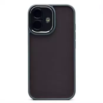 Чехол-накладка Activ PC090 для смартфона Apple iPhone 16, силикон, серый (235524)