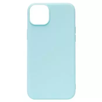 Чехол-накладка Activ Full Original Design для смартфона Apple iPhone 14, силикон, голубой (206355)