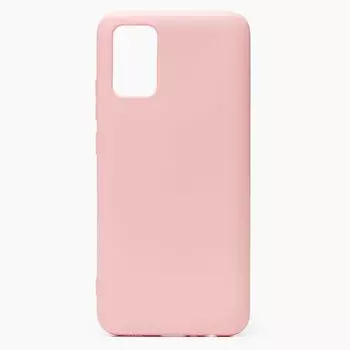 Чехол-накладка Activ Full Original Design для смартфона Samsung SM-A025 Galaxy A02s, силикон, светло-розовый (126732)