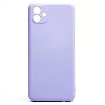 Чехол-накладка Activ Full Original Design для смартфона Samsung SM-A045 Galaxy A04, силикон, светло-фиолетовый (213332)