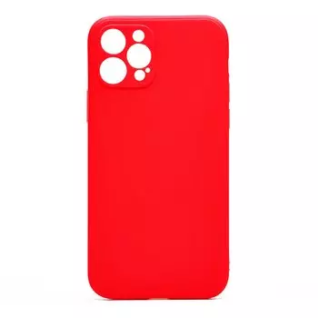 Чехол-накладка Activ Full Original Design для смартфона Apple iPhone 12 Pro, силикон, красный (207816)
