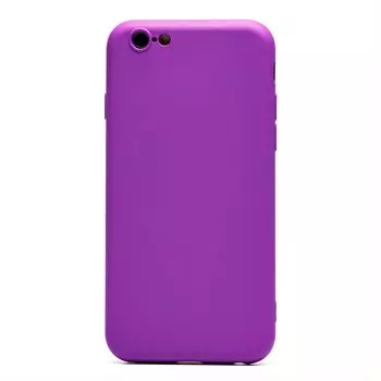 Чехол-накладка Activ Full Original Design для смартфона Apple iPhone 6/6S, силикон, фиолетовый (208961)