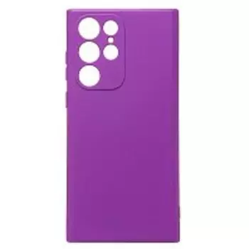 Чехол-накладка Activ Full Original Design для смартфона Samsung SM-S908 Galaxy S22 Ultra, силикон, фиолетовый (221921)
