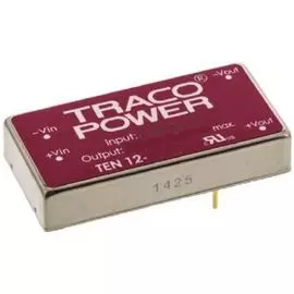 Преобразователь DC-DC модульный TRACO POWER TEN 12-2411 Монтаж: на плату, 2x1 inch; P вых: 12 Вт; #: 1; U вх: 9...36 В; Выход: 5 В; Защита: короткого
