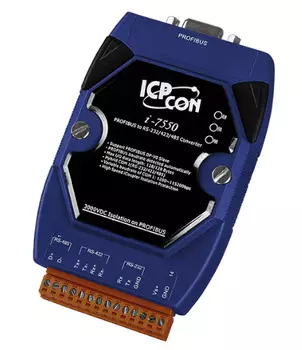 Преобразователь ICP DAS I-7550-B CR PROFIBUS to RS-232/422/485 Converter
