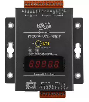 Преобразователь ICP DAS PPDSM-732D-MTCP CR PPDS-732D-MTCP CR with Metal Case