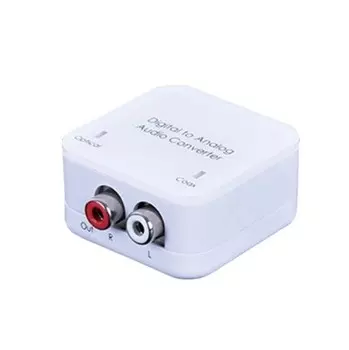 Преобразователь Cypress DCT-3AN цифрового стереоаудио S/PDIF (RCA и TOSLINK) до 192 кГц в аналоговое стерео