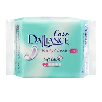 LILO Прокладки гигиенические ежедневные DALLIANCE Care Panty Classic 20шт. (Китай)