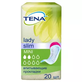 прокладки TENA Lady Slim Mini урологические 20шт