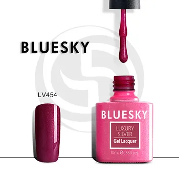 BLUESKY Гель-лак Luxury Silver LV574