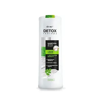 ВИТЭКС DETOX Therapy шампунь-детокс для волос с белой глиной и экстрактом моринги
