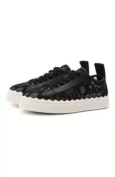 Текстильные кеды Lauren Chlo