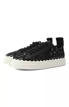 Текстильные кеды Lauren Chlo