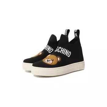 Текстильные кеды Moschino