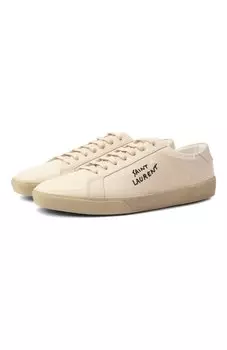 Текстильные кеды Court Classic Saint Laurent