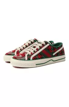 Текстильные кеды Tennis 1977 Gucci