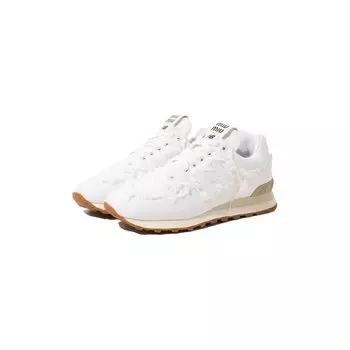 Текстильные кроссовки 574 New Balance x Miu Miu Miu Miu