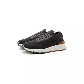 Текстильные кроссовки Brunello Cucinelli