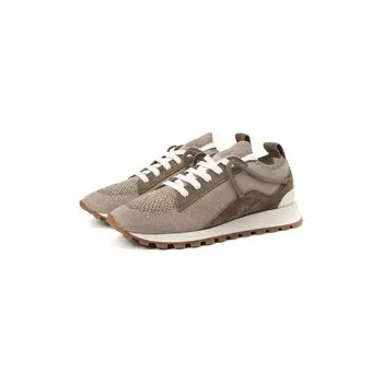 Текстильные кроссовки Brunello Cucinelli