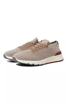 Текстильные кроссовки Brunello Cucinelli