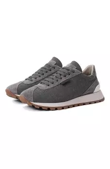 Текстильные кроссовки Brunello Cucinelli