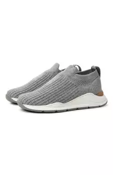 Текстильные кроссовки Brunello Cucinelli