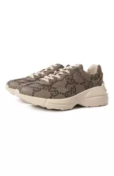 Текстильные кроссовки Rhyton Gucci