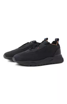 Текстильные кроссовки Santoni