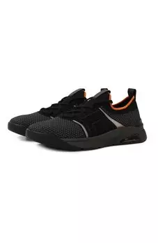 Текстильные кроссовки Santoni