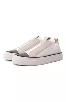 Текстильные кеды Brunello Cucinelli