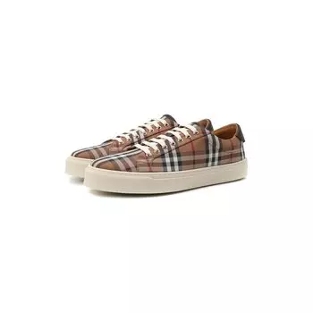 Текстильные кеды Burberry