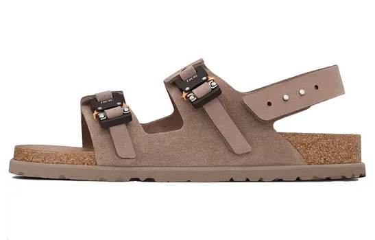 От Birkenstock Milano Sandal Коричневый нубук Телячья кожа Dior