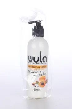 Крем WULA NAILSOUL д/рук/ногтей питательный абрикос/масло ши, 200 мл