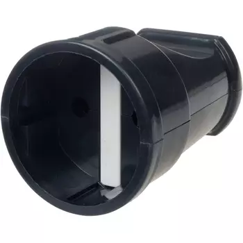 Кабельная розетка прямая без заземления duwi 30457 9 Duwi