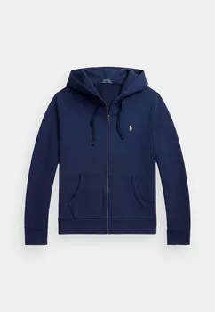 Толстовка на молнии LOOPBACK FLEECE FULL-ZIP HOODIE Ralph Lauren, темно-синий
