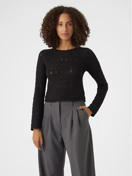 Облегающий свитер Vero Moda, черный