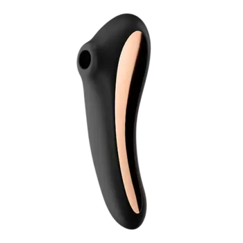 SATISFYER Вакуумно-волновой вибромассажер Dual Kiss черный