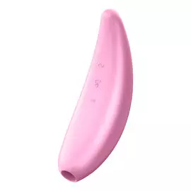 SATISFYER Вакуумно-волновой вибростимулятор Curvy 3+ с возможностью управления через приложение