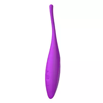 SATISFYER Перезаряжаемый точечный вибромассажер Twirling Joy