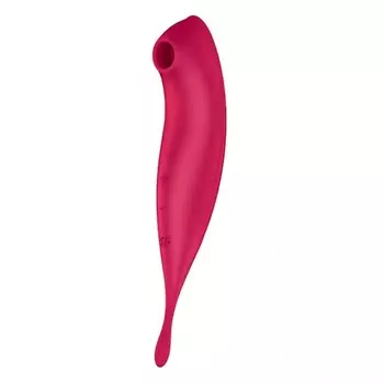 SATISFYER Точечный вибратор с вакуумной стимуляцией Twirling Pro+