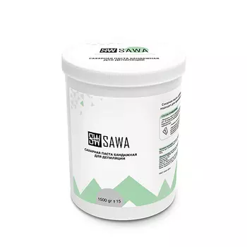 SAWA Паста для шугаринга бандажная гипоаллергенная 1500.0