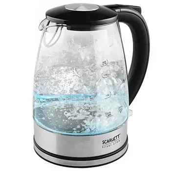 SCARLETT Чайник электрический SC-EK27G95, коллекция Silver Line 1.0
