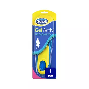 SCHOLL Дезодорирующие стельки Scholl Gel Activ Uso Diario.