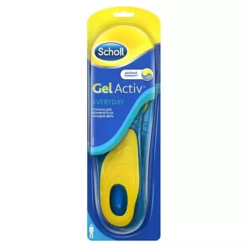 SCHOLL Стельки для комфорта на каждый день для мужчин