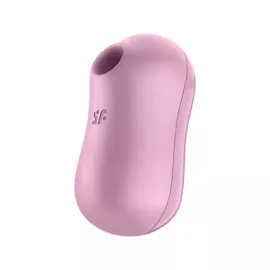 SATISFYER Вакуумно-волновой стимулятор с вибрацией Cotton Candy