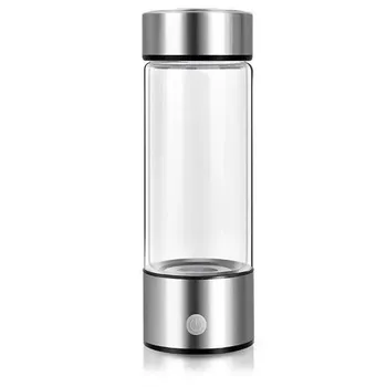 Ионизатор воды Draagbare, 420 мл, Fles Oplaadbare Negatieve, чашка для воды Ionen, чашка для воды Hydrogens-Rijke, генератор щелочной воды Sliver