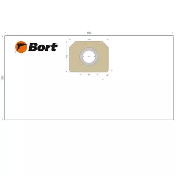 Комплект мешков пылесборных Bort