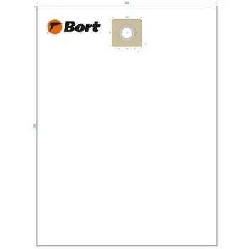 Комплект мешков пылесборных Bort