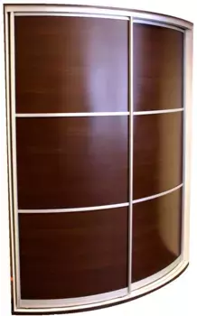 Шкаф-купе радиусный Комфорт