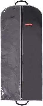 Чехол для одежды Hausmann с ручками 60*100см черный